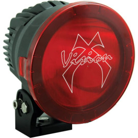 Cache de protection phare Cannon LED 6.7" Rouge Elliptical